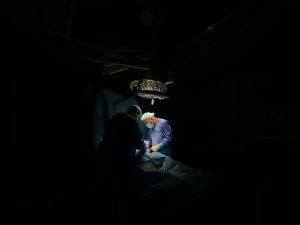 surgeons during surgery